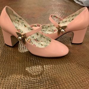 Gucci pink patent never worn
